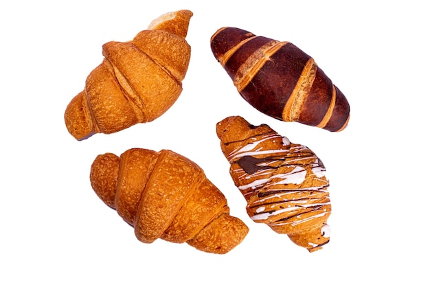 Croissant recién horneado