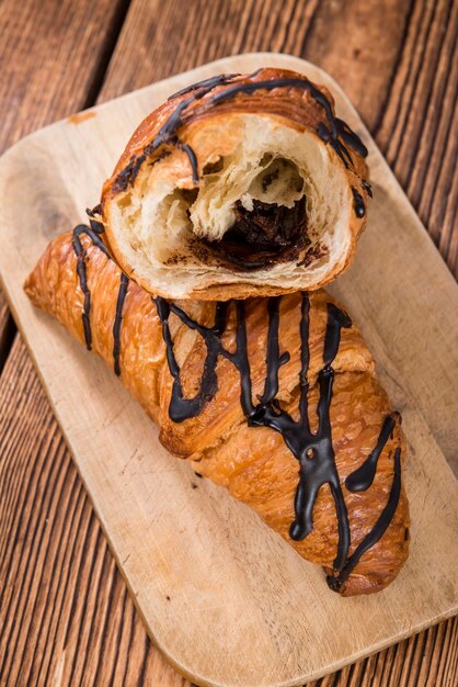 Croissants de chocolate