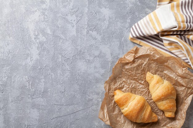 Croissants frescos