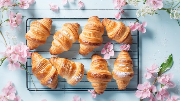 Croissants Kochbuch-Foto