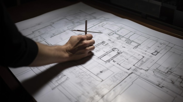 Crop-Architekt, der Plan öffnet