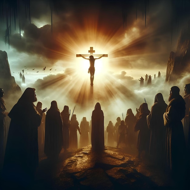 Foto la crucifixión de jesucristo 35