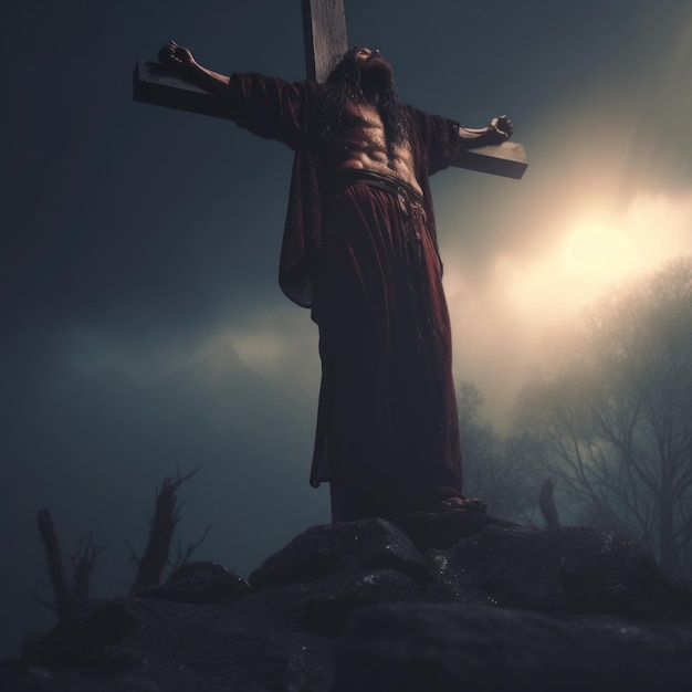 La crucifixión de Jesús