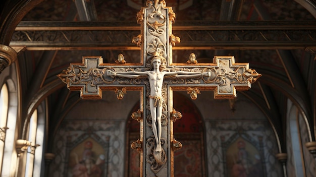 Cruz de Igreja e Arte Simbólica