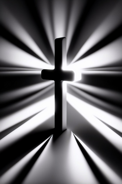 Una cruz con la palabra jesus en ella