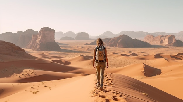 cruzando o deserto