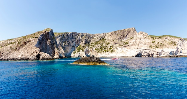 Cruzeiro em torno de zakynthos