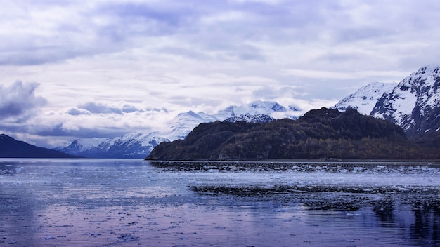 Cruzeiro, vela, Alaska, baía glaciar, parque nacional