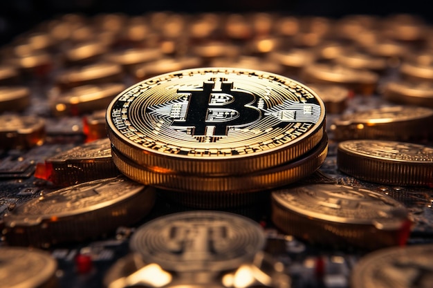 Crypto moneda bitcoin la futura moneda criptomoneda análisis del mercado de valores financieros