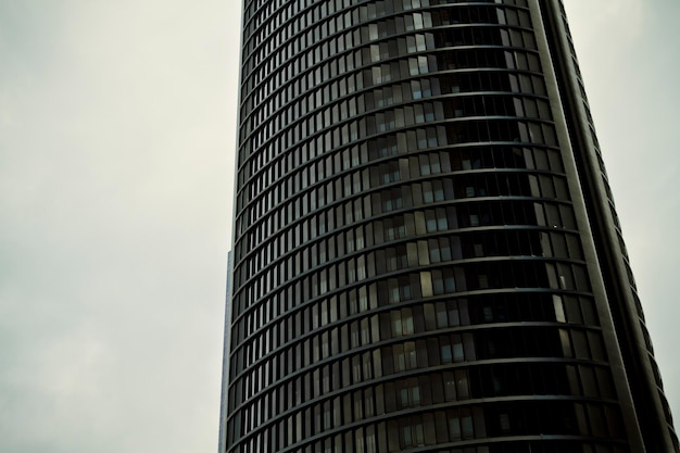 Crystal Tower, rascacielos de Madrid, situado en la zona financiera, cuatro modernos rascacielos (Cuatro Torres), España