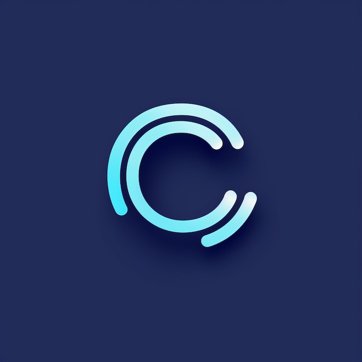 Foto ctube un logotipo vectorial 2d minimalista para una puesta en marcha perfectamente integrado con el ícono del teléfono