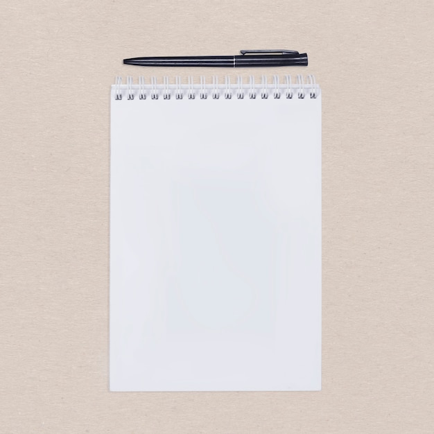 Cuaderno en blanco