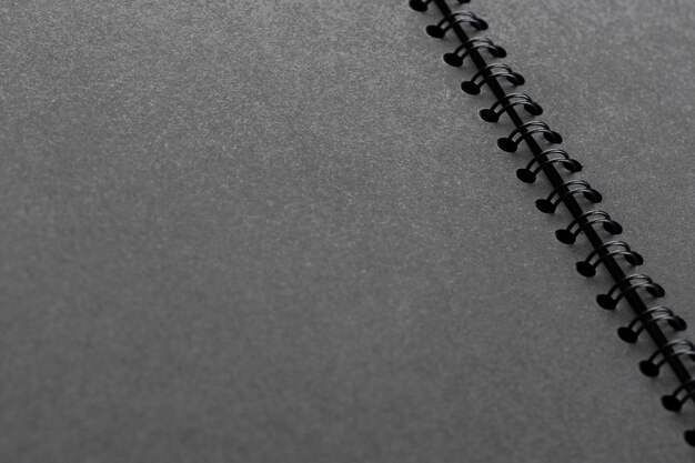 Cuaderno en negro