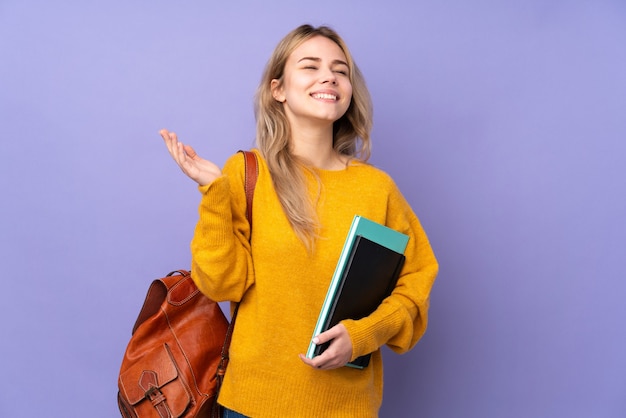 Cuadernos de explotación de chica estudiante