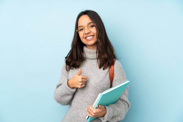 Cuadernos de explotación de chica estudiante