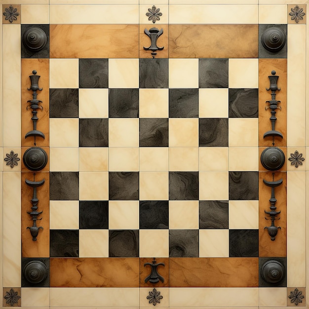 Cuadrados del tablero de ajedrez