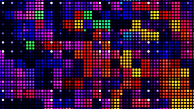 Cuadro abstracto compuesto por rectángulos de color premium