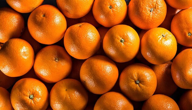 cuadro lleno de frutas de naranja de fondo