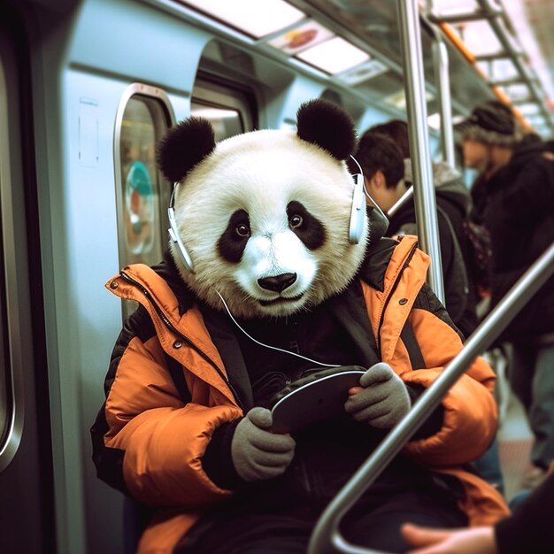 El cuadro del panda.