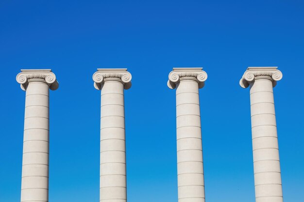 Foto las cuatro columnas de barcelona