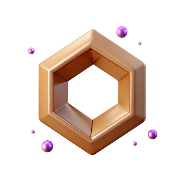 un cube de madera con un cubo de madera en él