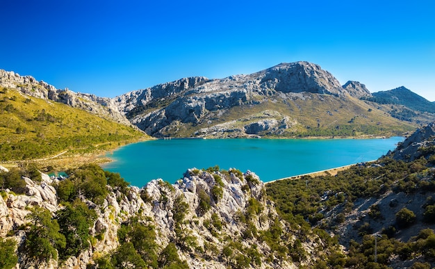 Cuber See in den Bergen von Mallorca