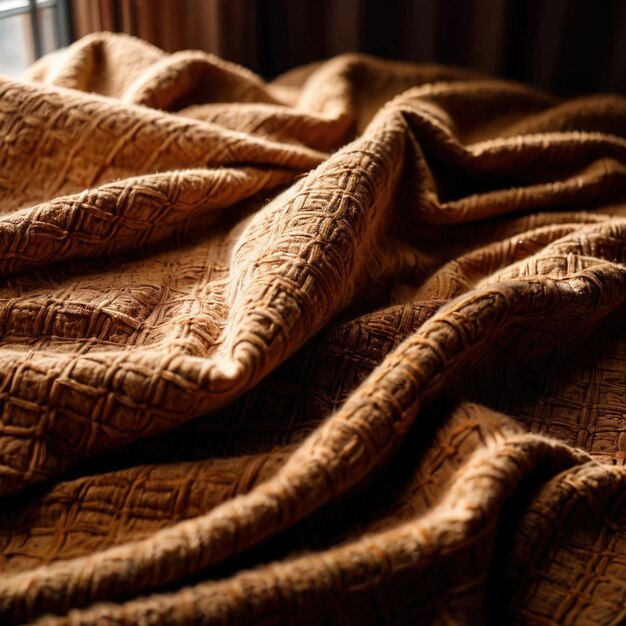 Foto cubierta de cama para aislar y mantener el calor