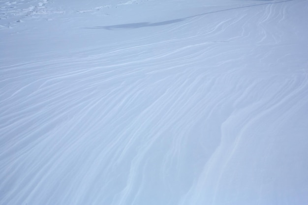 Cubierta de nieve en la ciudad después de una nevada.