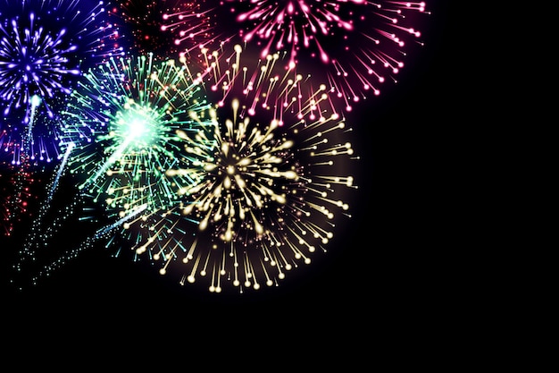 Cubiertas de fuegos artificiales