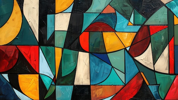 El cubismo abstracto es papel tapiz estético ar 169 ID de trabajo 525168c610f042ffaf0994f18174737f