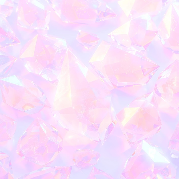 un cubo de hielo rosa y púrpura con las palabras "hielo" en él