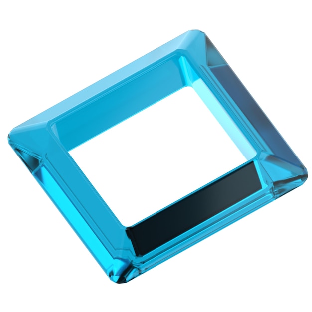 Cubo hueco de forma 3D