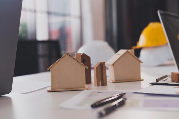 Cubo de madera para el hogar para la construcción de edificios de diseño