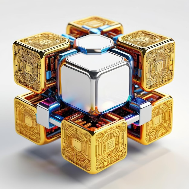 El cubo de plata dorado de Brr