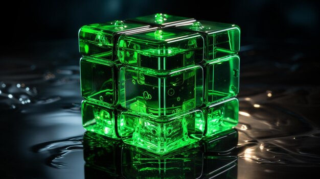 cubo verde