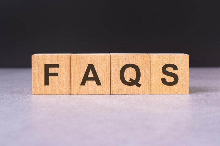 Foto cubos formam a palavra faqs faqs palavra conceito mercado financeiro e investimento