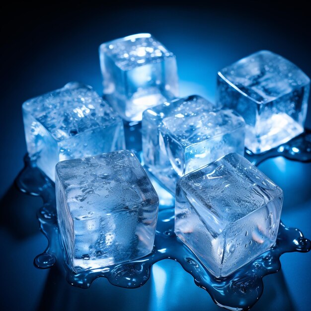 cubos de hielo