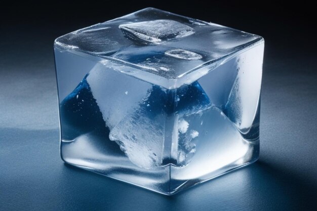 Foto cubos de hielo