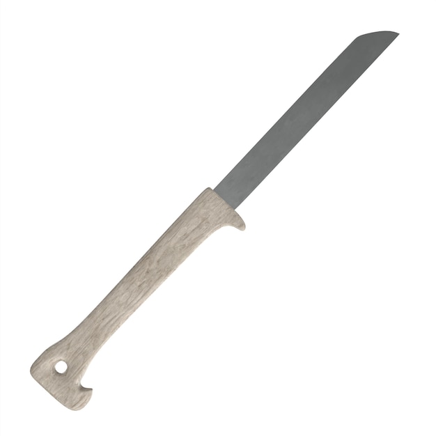 cuchillo modelado 3d