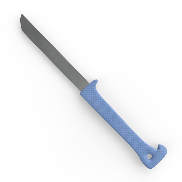 cuchillo modelado 3d