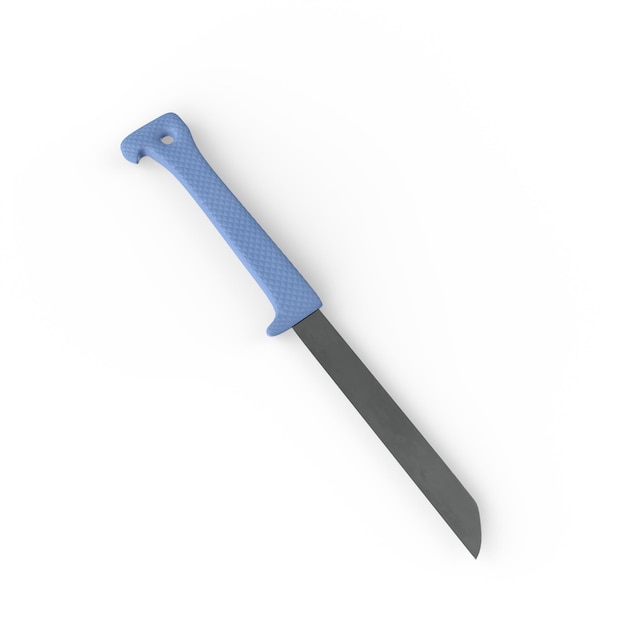 cuchillo modelado 3d