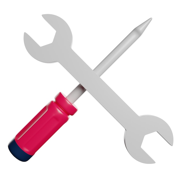 un cuchillo rojo y plateado con una empuñadura roja y una manija roja