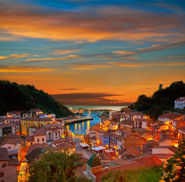 Cudillero-Dorf in Asturien Spanien