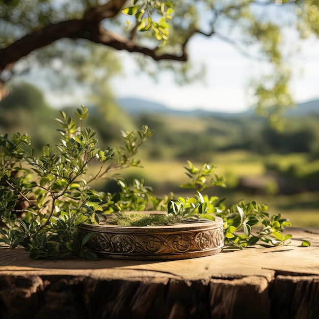 un cuenco con la palabra "bonsai" escrita