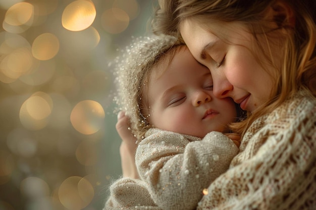 Cuenta la historia de las madres corazón desbordante wi generativo ai