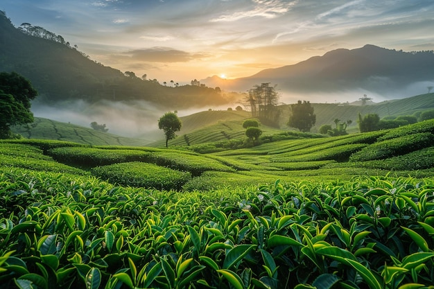 Cuenta la historia de la plantación de té que viene a Lif Generative Ai