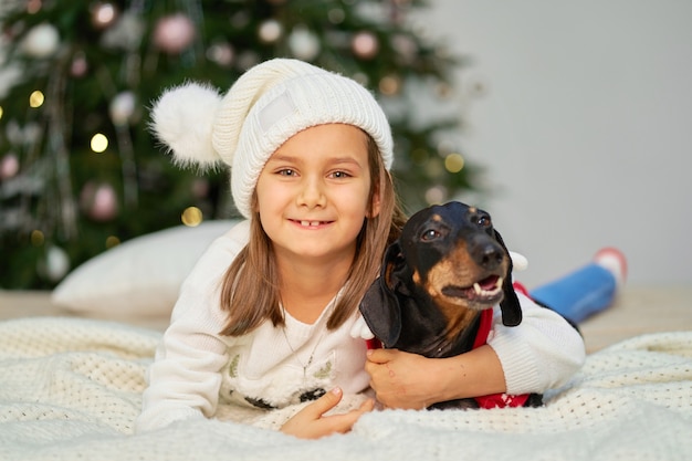 Cuento de hadas mágico de navidad