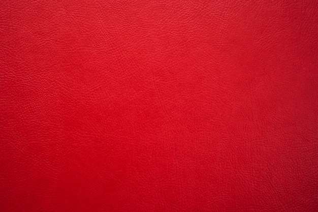 cuero sintético rojo texturizado