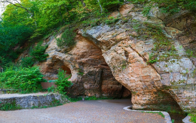 Cueva de Gutman en Sigulda Letonia