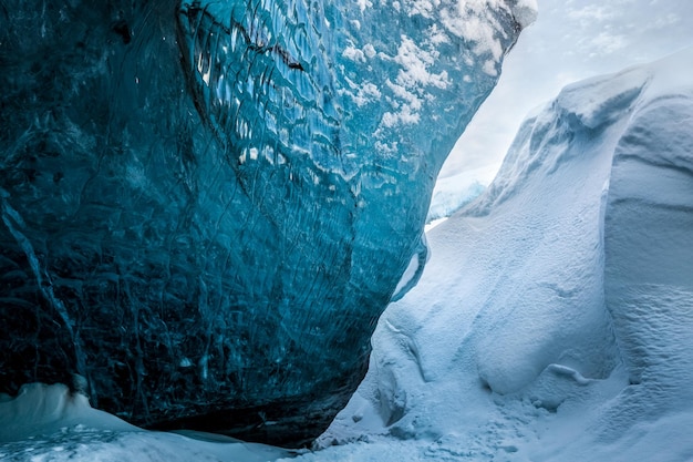 La cueva de hielo de Islandia